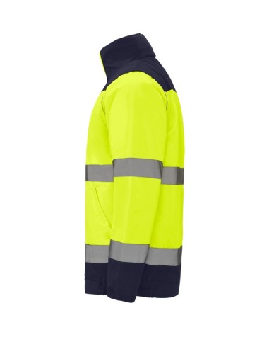 High-visibility padded parka,... High-visibility padded parka,...