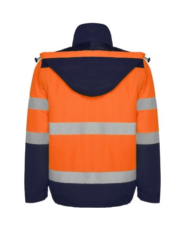 High-visibility padded parka,... High-visibility padded parka,...