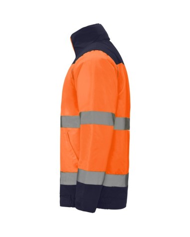 High-visibility padded parka,... High-visibility padded parka,...