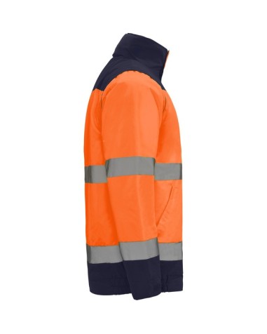 High-visibility padded parka,... High-visibility padded parka,...