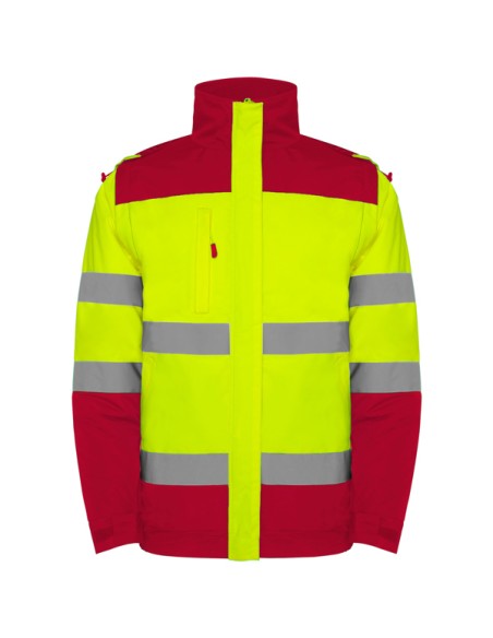 High-visibility padded parka, waterproof fabric - EPSYLON ROLY