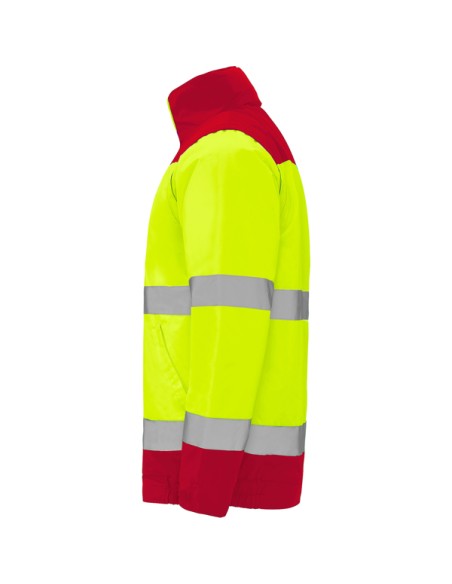 High-visibility padded parka, waterproof fabric - EPSYLON ROLY