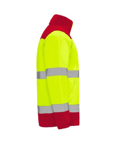 High-visibility padded parka,... High-visibility padded parka,...