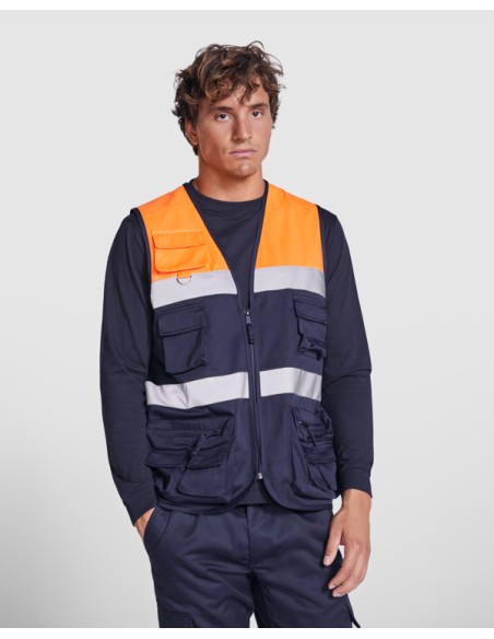High-visibility multi-pocket vest - BETA ROLY