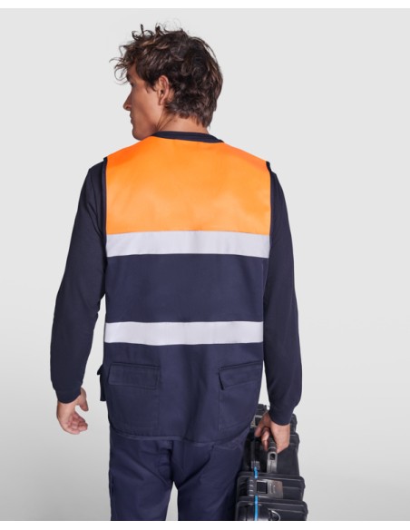 High-visibility multi-pocket vest - BETA ROLY