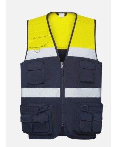 High-visibility multi-pocket vest -... High-visibility multi-pocket vest -...