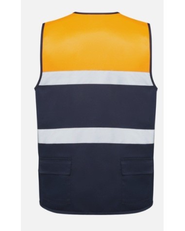 Gilet multipoches haute visibilité -... Gilet multipoches haute visibilité -...