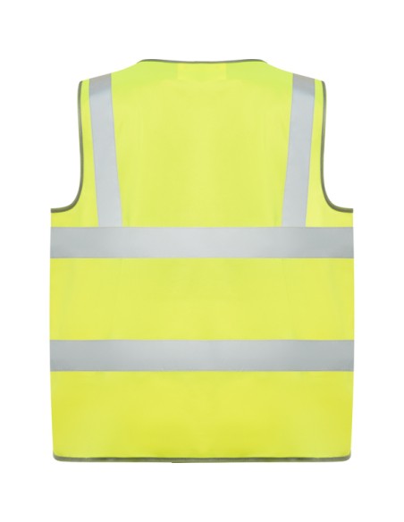 High-visibility zippered vest - POLUX ROLY