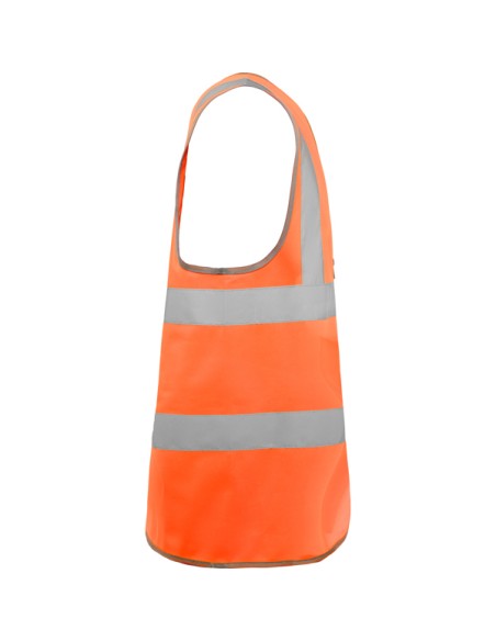 High-visibility zippered vest - POLUX ROLY