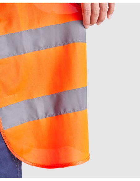 High-visibility vest with Velcro closure - SIRIO ROLY