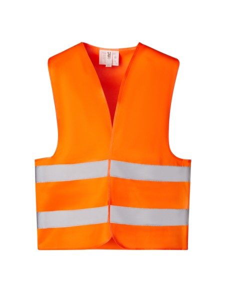 High-visibility vest with Velcro closure - SIRIO ROLY