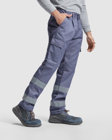 High-visibility long work trousers -... High-visibility long work trousers -...
