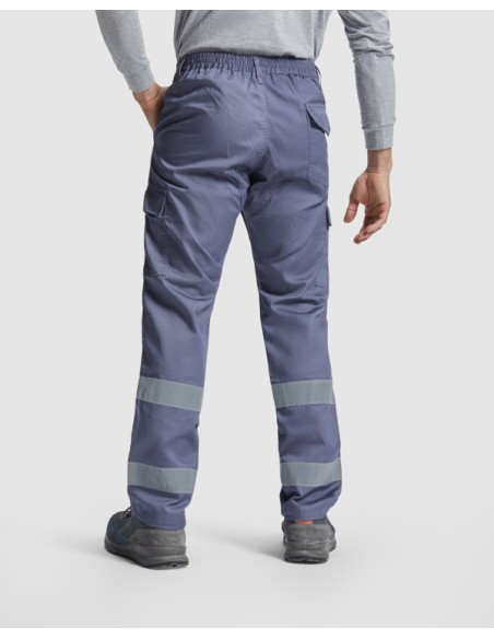 High-visibility long work trousers - DAILY HV ROLY