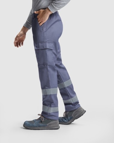 High-visibility long work trousers -... High-visibility long work trousers -...