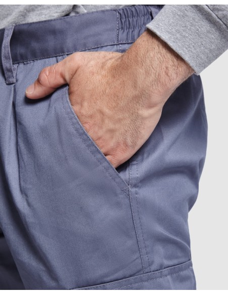 High-visibility long work trousers - DAILY HV ROLY
