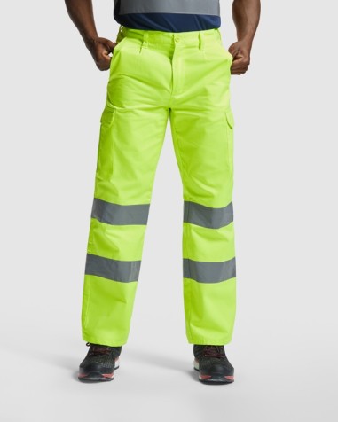High-visibility work trousers made of... High-visibility work trousers made of...
