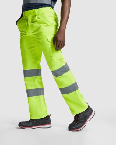 High-visibility work trousers made of... High-visibility work trousers made of...