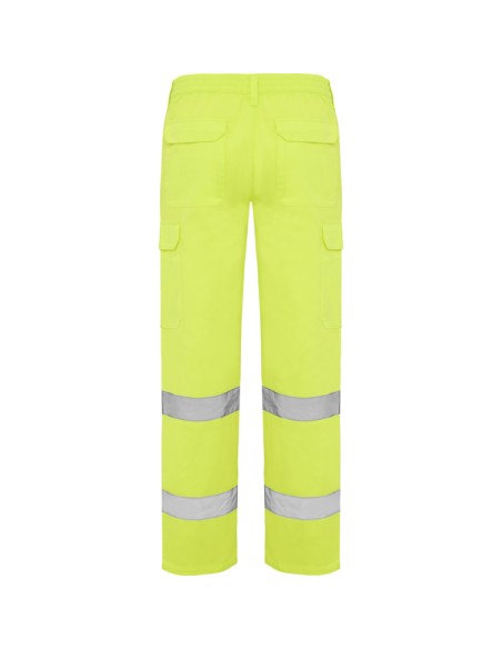 High-visibility work trousers made of durable fabric - ALFA ROLY