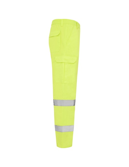 High-visibility work trousers made of durable fabric - ALFA ROLY
