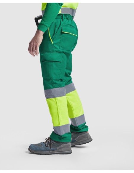 Pantalón laboral multibolsillos alta visibilidad invierno - ENIX ROLY