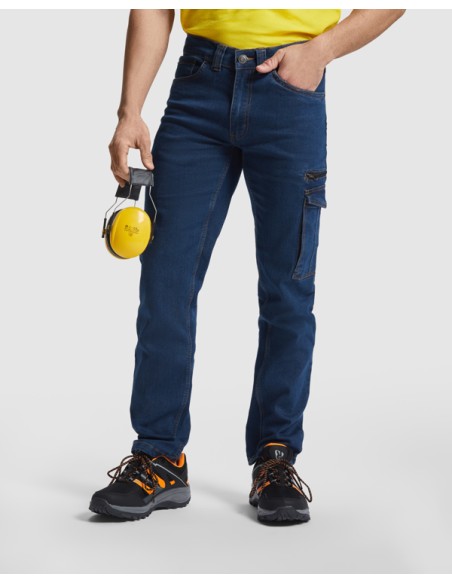 Multi-pocket work jeans - RAPTOR ROLY