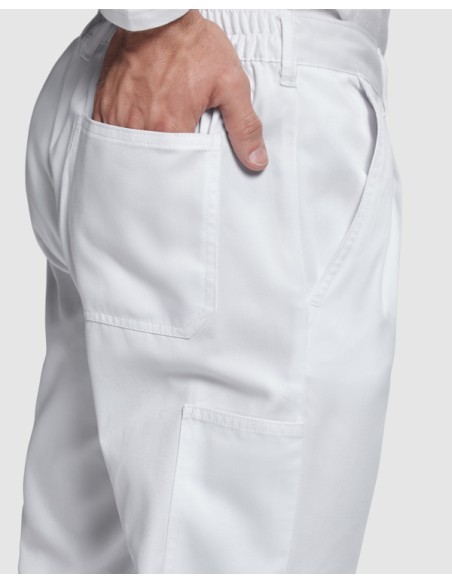 Pantalons laborals de color blanc teixit resistent - PINTOR ROLY