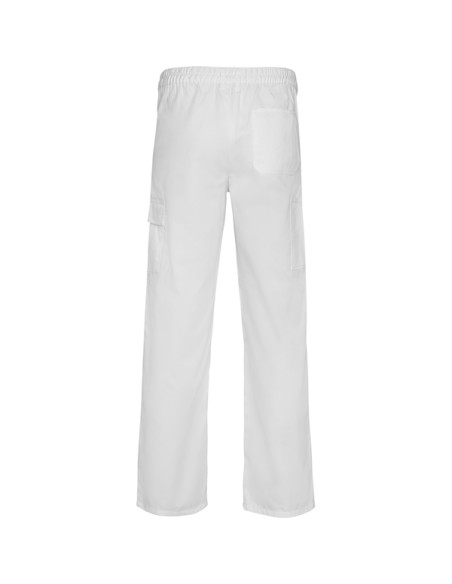 Pantalón laboral blanco tejido resistente - PINTOR ROLY