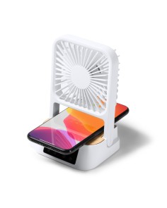 FUYI Desk Fan with Clock...
