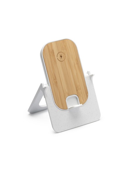 Carregador sense fil de Bambú Personalitzable - ALOK