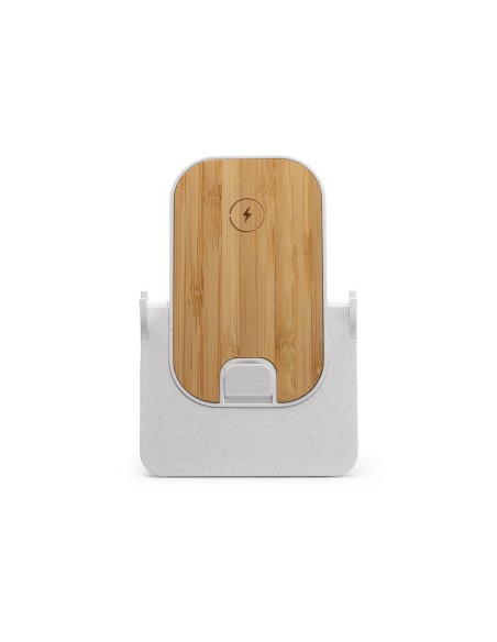 Carregador sense fil de Bambú Personalitzable - ALOK