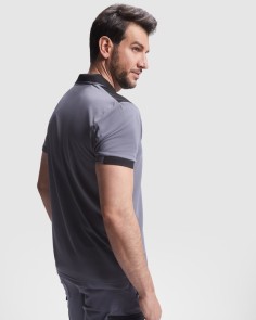 Short-sleeved polo shirt in...