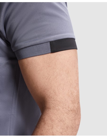 Short-sleeved polo shirt in mixed colors - SAMURAI ROLY