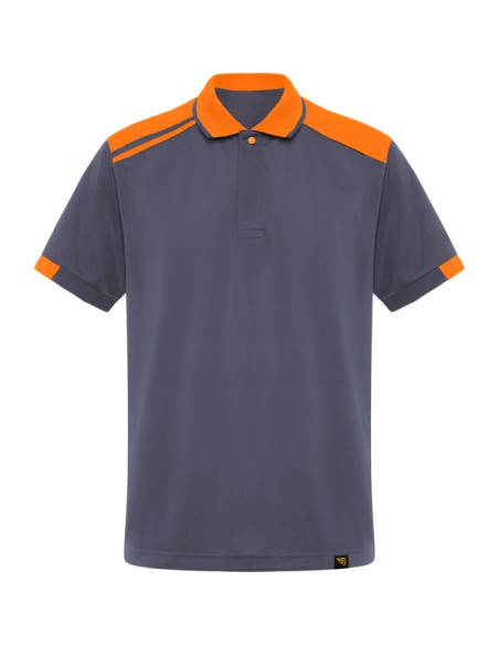 Short-sleeved polo shirt in mixed colors - SAMURAI ROLY