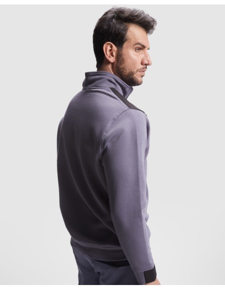 Half-zip sweatshirt in mixed colors 280g/m² - MAVERICK ROLY