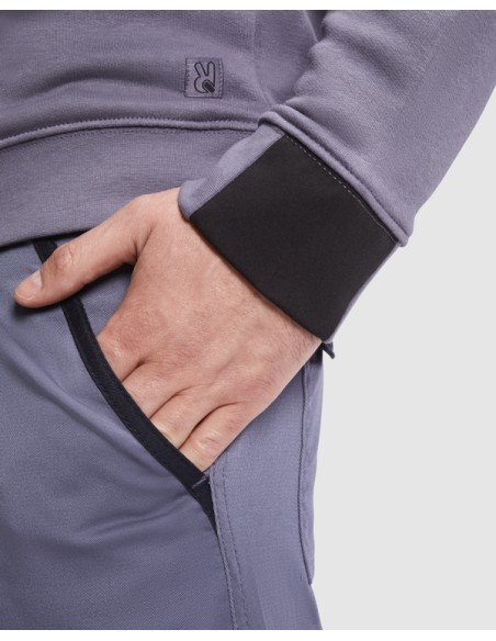 Dessuadora mitjana cremallera en colors combinats  - MAVERICK ROLY