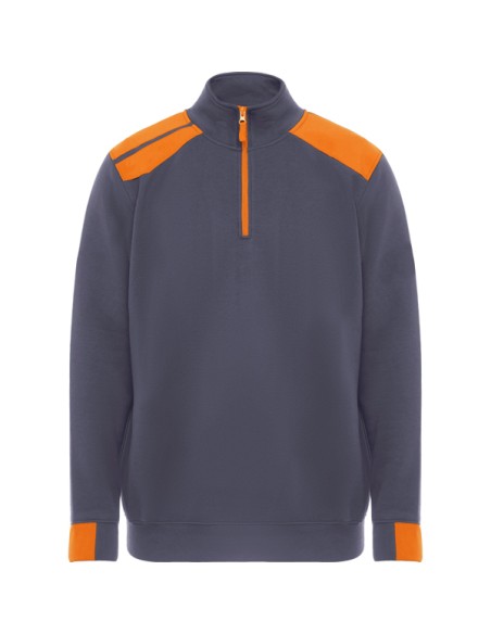 Half-zip sweatshirt in mixed colors 280g/m² - MAVERICK ROLY