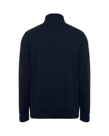 Sudadera media cremallera en colores...