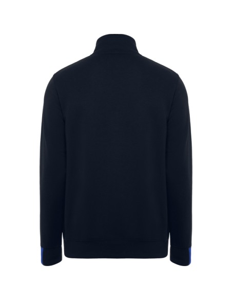 Sudadera media cremallera en colores combinados 280g/m²   - MAVERICK ROLY