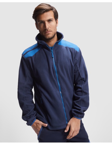 Chaqueta micropolar en colores combinados    - TERRANO ROLY
