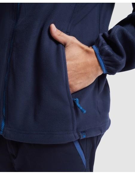 Chaqueta micropolar en colores combinados    - TERRANO ROLY