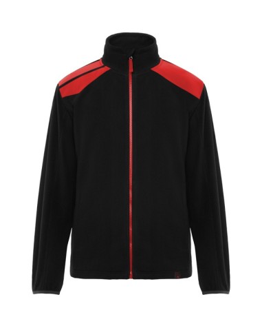 Microfleece jacket in mixed colors -...