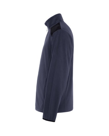 Microfleece jacket in mixed colors -...