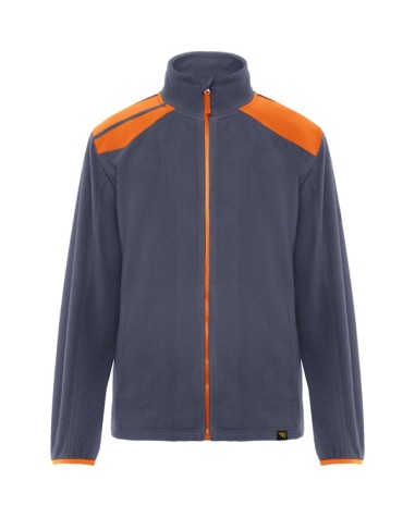 Microfleece jacket in mixed colors -...