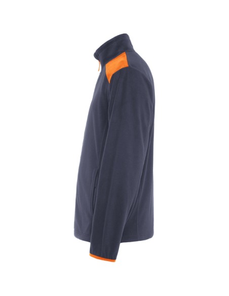 Microfleece jacket in mixed colors - TERRANO ROLY