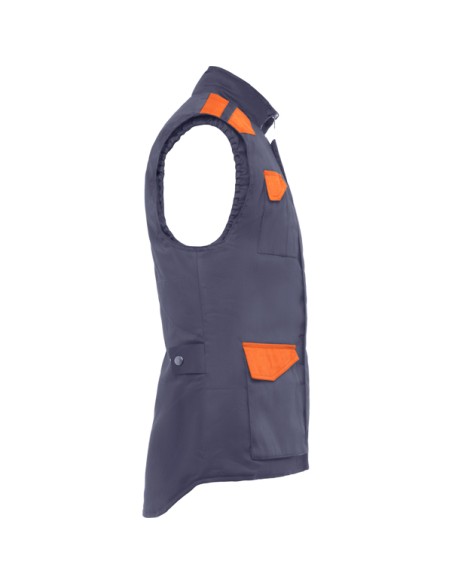 Multi-pocket padded work vest - ARMADA ROLY