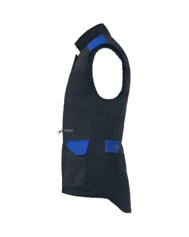 Multi-pocket padded work vest -...