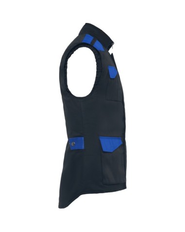 Multi-pocket padded work vest -...