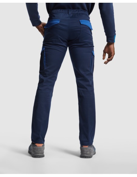 Work trousers with combined colours - TROOPER ROLY