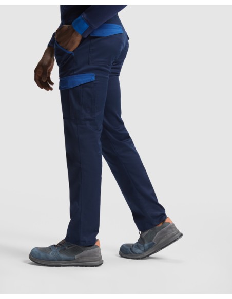 Work trousers with combined colours - TROOPER ROLY
