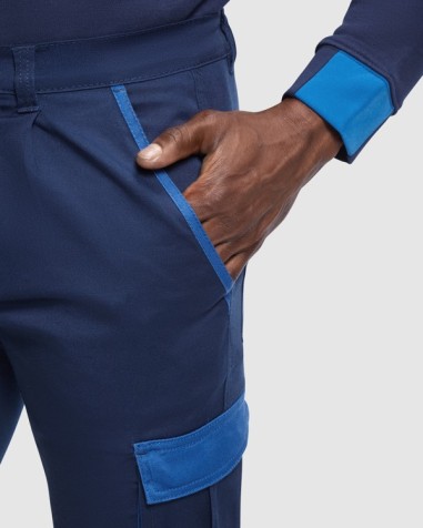 Pantalón laboral con colores...